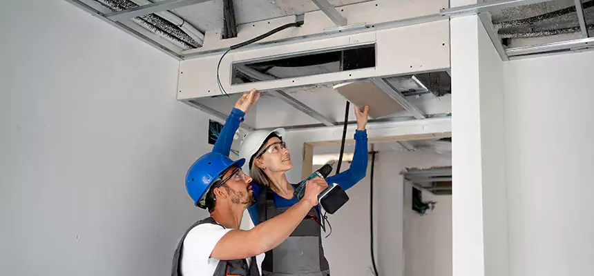 Our Air Duct Leak Repair Services in Howard, WI